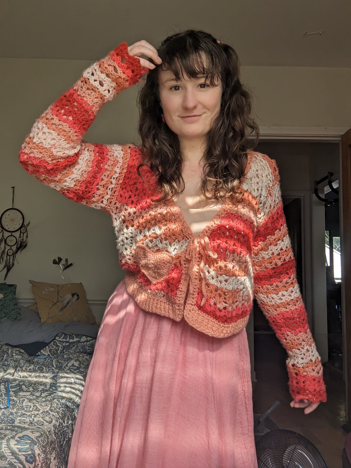 Lacy Heart Cardigan