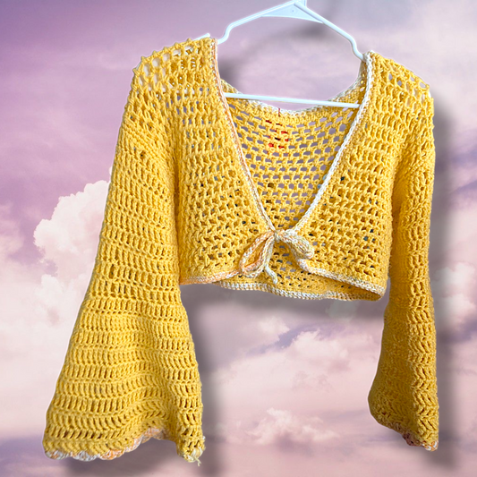 Yellow Adena Cardigan