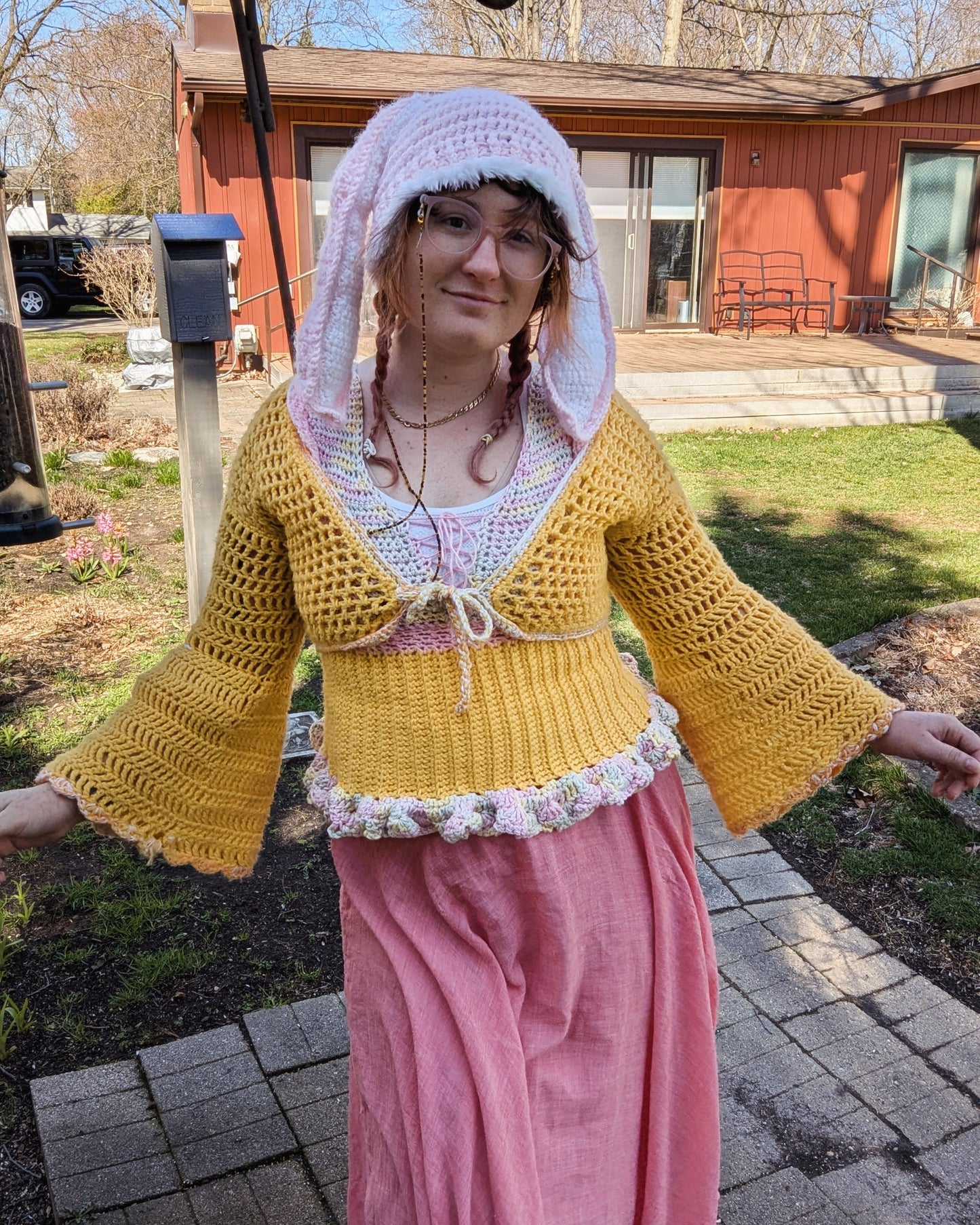Yellow Adena Cardigan