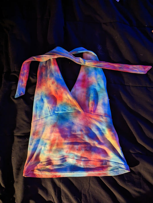 Tie Dye Halter Top